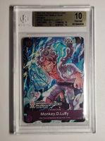 One Piece Karte Luffy Promo Bandai Card Game BGS 10 Englisch Berlin - Treptow Vorschau