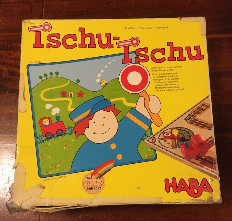 Haba Tschu Tschu, Eisenbahn Spiel, meine ersten Spiele in Rendsburg