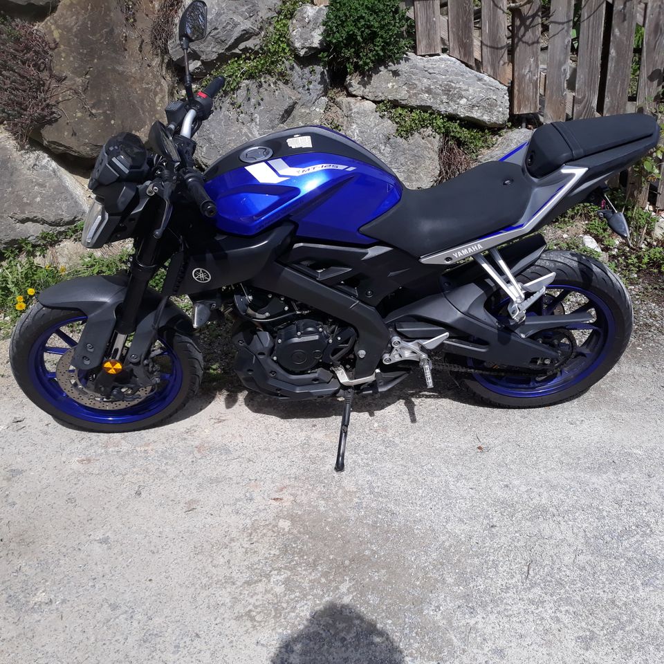 Yamaha MT 125, 8/2017, ABS in Irschenberg