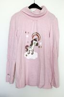 FS Secondhand Rollkragenpullover Mädchen Einhorn 98/104 rosa Sachsen - Striegistal Vorschau