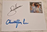 Autogramm Christopher Lee u.Roger Moore karte 10x15 007 Berlin - Mitte Vorschau