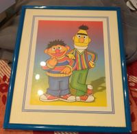 Bild im Rahmen Ernie und Bert Sesamstraße Hessen - Kassel Vorschau