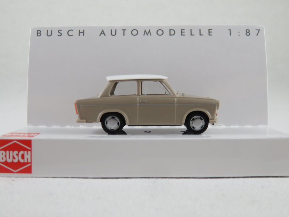 Busch 53107 Trabant P601 Lim. (1964) in pastellbraun/weiß 1:87/H0 in Bad Abbach