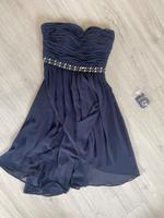 Kleid blau Größe 34 Nordrhein-Westfalen - Kalletal Vorschau