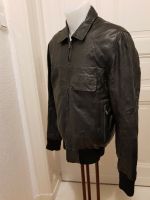 Green Coast 100% Leder Jacke Lederjacke Biker Gr 48 M Aviator Berlin - Friedenau Vorschau