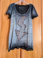 T-Shirt Gr. M Rich & Royal mit Straß Reines Leinen Sachsen - Riesa Vorschau