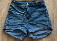 Jeansshorts mit hohem Bund von H&M, Gr. 34, ideal für den Sommer Nordrhein-Westfalen - Euskirchen Vorschau