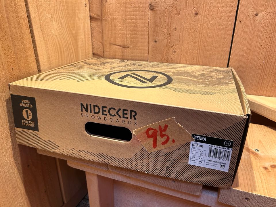 Nidecker Snowboard Boots Sierra Boa US 9 No.95 in Centrum