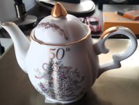 Lefton China 50th Anniversary-Handbemalte Kaffeekanne Bayern - Neuburg am Inn Vorschau