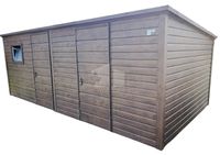 Gartenhaus  6x3m  2x Tür PVC Kippfenster Holzoptik GP219 Sachsen - Görlitz Vorschau