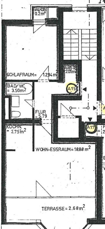 Schöne 1,5 ZKB Wohnung, top Lage, direkt an der HTW Saarbrücken in Saarbrücken