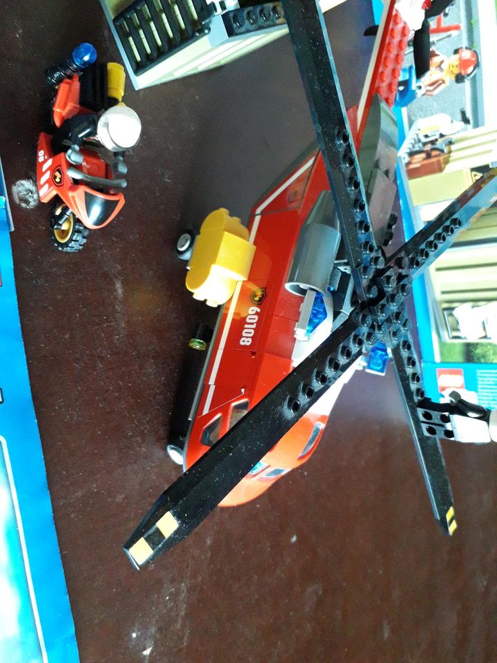 Lego City 60108 Feuerwehrhubschrauber in Windhagen