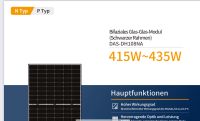 DAS - Solar 435W Glas Glas Module bifacial Black Frame Nordrhein-Westfalen - Velbert Vorschau