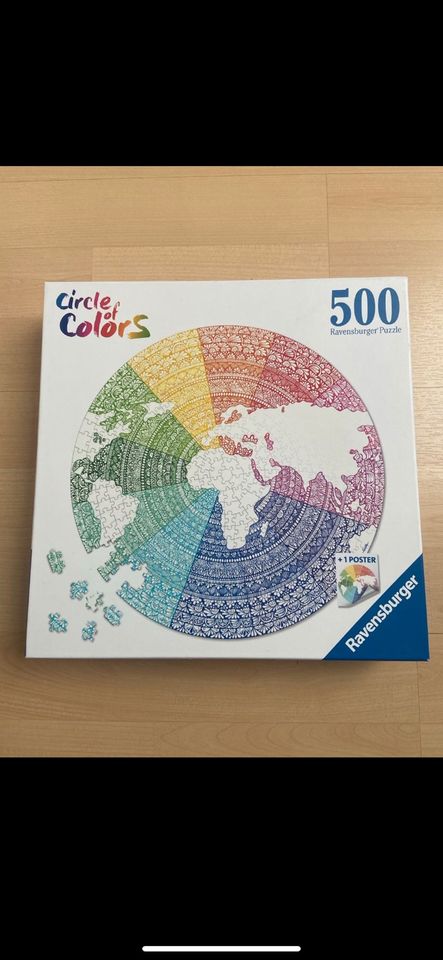 Puzzle inklusive Poster von Ravensburger Circle of Colors in Harsewinkel