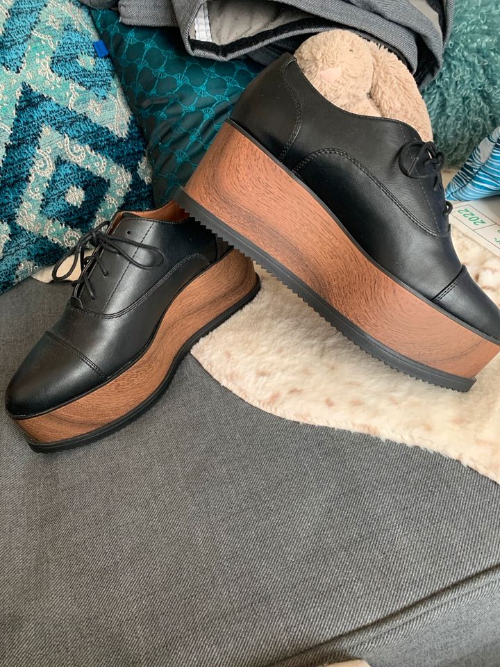 H&M Plateauschnürschuhe NEU like Stella McCarthy Gr.40 in Karlsruhe