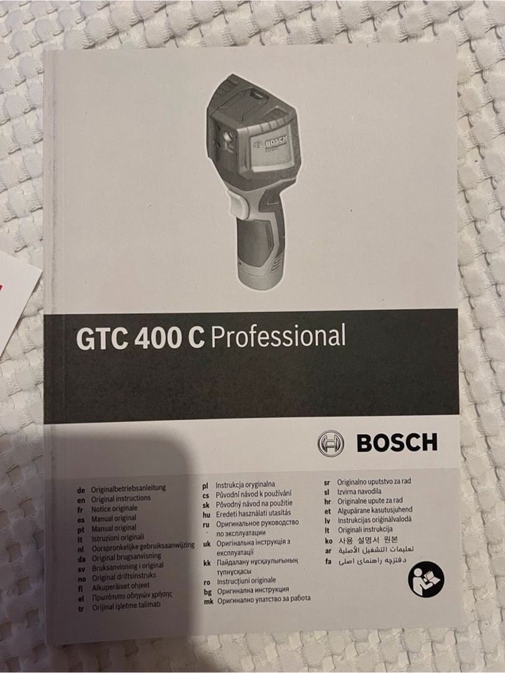 Bosch GTC 400 C Professional Wärmebildkamera in Ulm