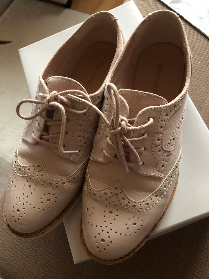 Schuhe Loafer Gr 36 Graceland Beige in Mengkofen