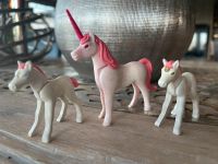 Playmobil Einhorn Stute plus 2 Fohlen Weihnachten rosa Ostern Schleswig-Holstein - Husby Vorschau