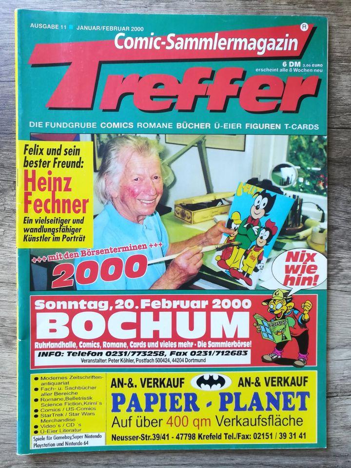 2x Comic Sammlermagazin Treffer -Marvel Knights/Heinz Fechner in Konz