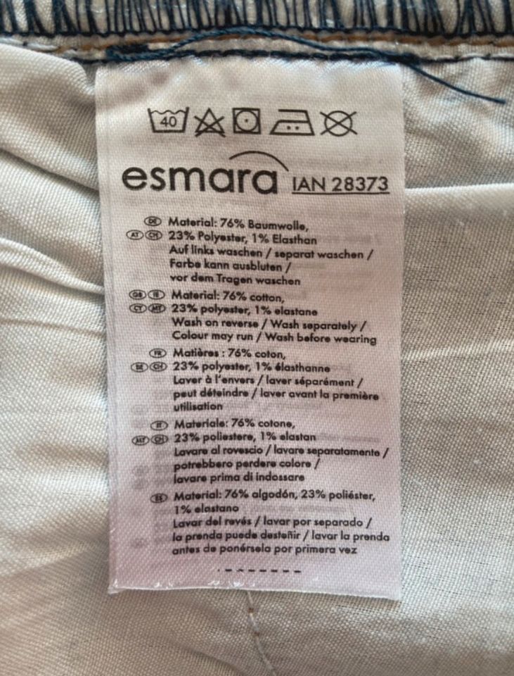 dunkel blau Jeans Hose esmara M 38 NEU ungetragen in Perleberg