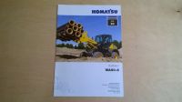 Prospekt " KOMATSU RADLADER WA90-6 " von 2010 / TOP-Zustand Bayern - Röslau Vorschau