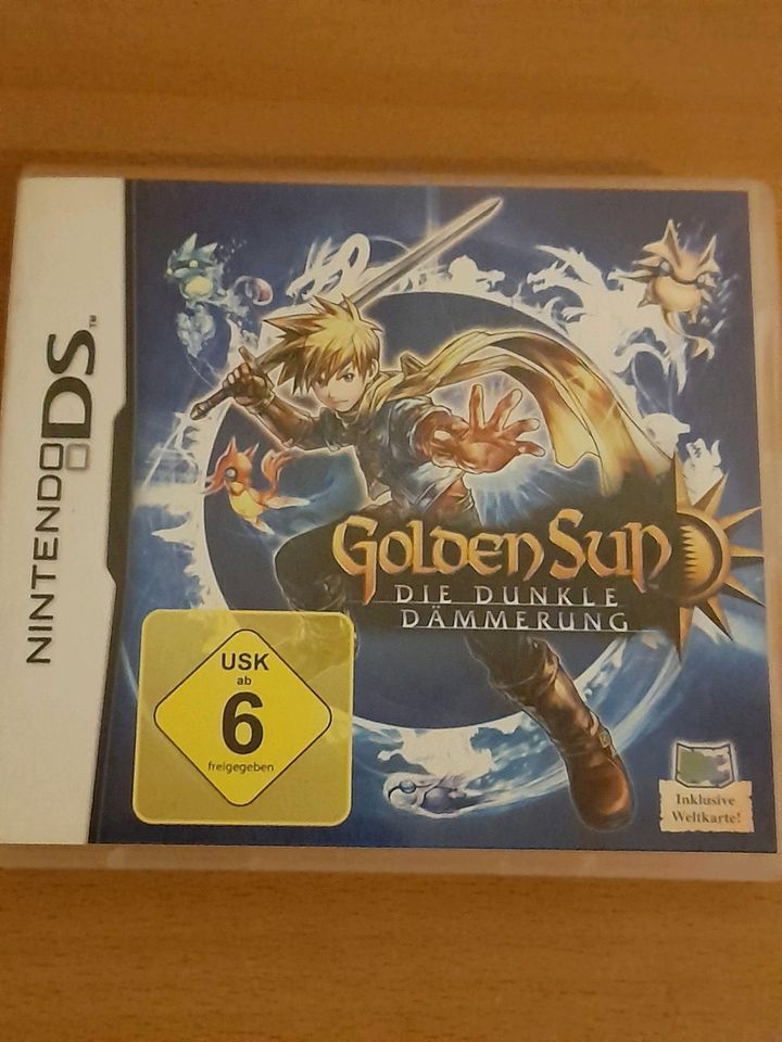 DS Spiel Golden Sun: Die dunkle Dämmerung OVP in Rotenburg (Wümme)
