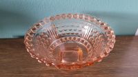 große Schale Schüssel rosé lachs Glas DDR Mid century Sachsen - Oschatz Vorschau