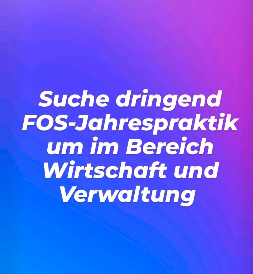 FOS- Jahrespraktikum in Kassel