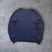 Ralph Lauren Zopfmuster Pullover- Blau - Größe L Baden-Württemberg - Mannheim Vorschau