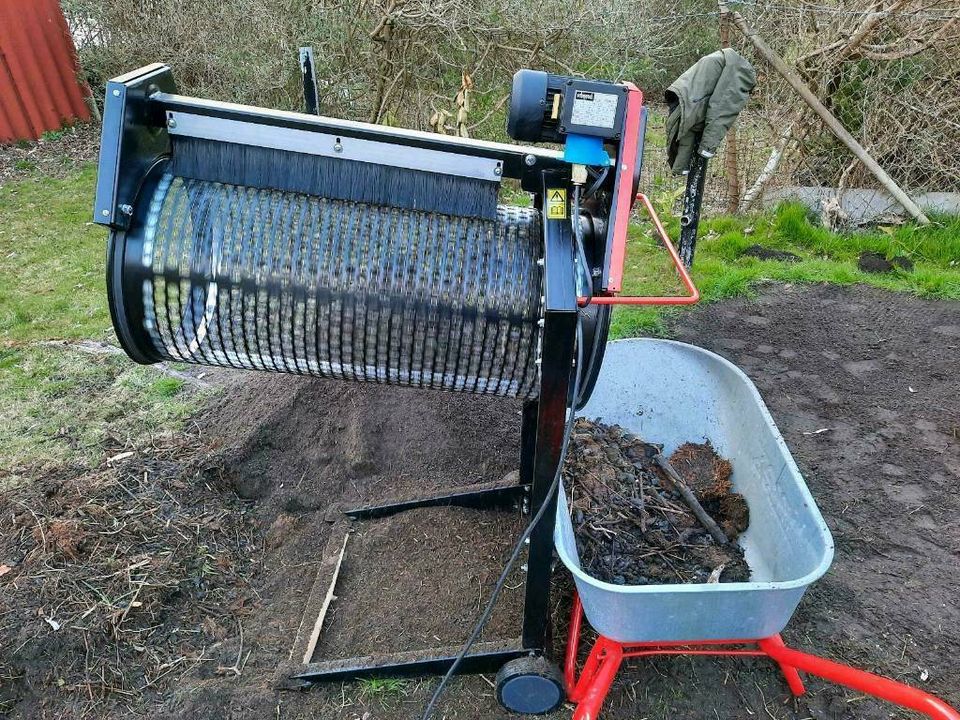 Rollsieb Gartensieb Trommelsieb Vermietung Verleih mieten in Neuruppin