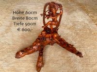 Shiva geschnitzt Hindustatue Holz Schiwa Holzshiva Essen - Essen-Werden Vorschau