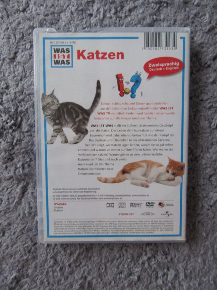 DVD: Katzen von Was ist was FSK 6 in Dülmen