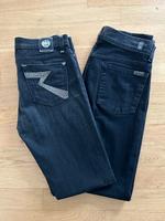 7 for all Mankind und Rock Republic Jeans; Größe 28; schwarz Hessen - Selters Vorschau