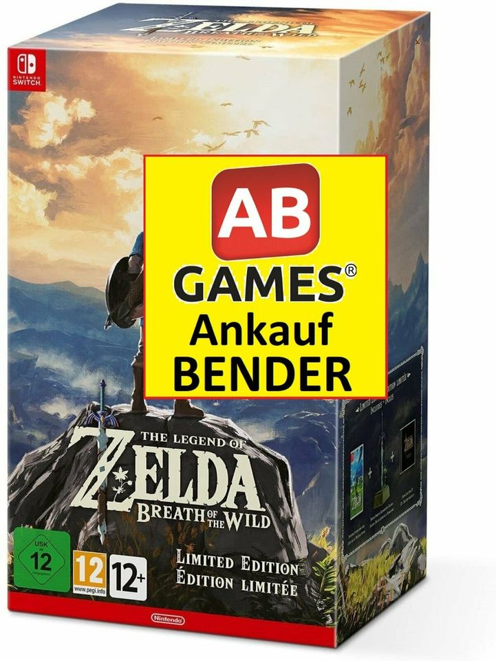 ❗SUCHE / ANKAUF❗: Zelda Breath of the Wild Limited Edition Switch in Lübeck