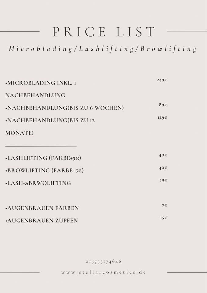 WIMPERNVERLÄNGERUNG/LASH-BROWLIFTING/MICROBLADING/MICRONEEDLING in Siegburg