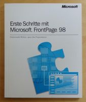 Buch "Erste Schritte mit Microsoft FrontPage 98" Brandenburg - Petershagen Vorschau