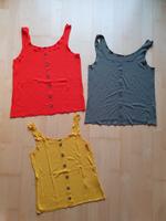 Trägertops / Tops orange, grün & gelb, Gr. XS & S - alle 5€ Hessen - Fritzlar Vorschau