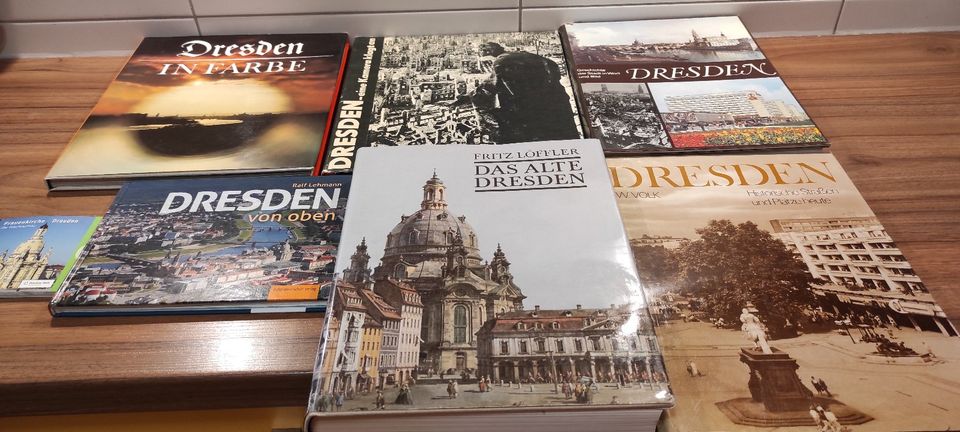 Dresden Bücher Konvolut 8 Stück alt DDR in Dresden