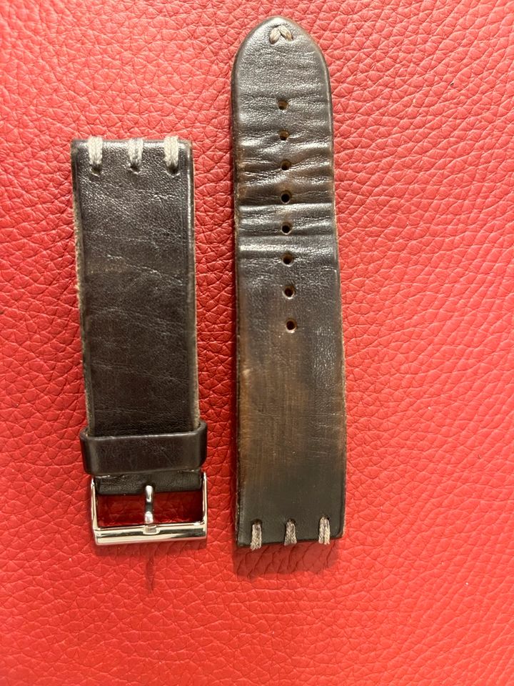 Uhrarmband,Leder, 24 mm, Sattelleder, Steinhart in Nottensdorf