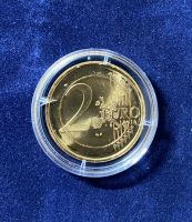 24 Karat vergoldete 2 EUR Münze (prägefrisch); -Luxemburg 2005- Baden-Württemberg - Künzelsau Vorschau