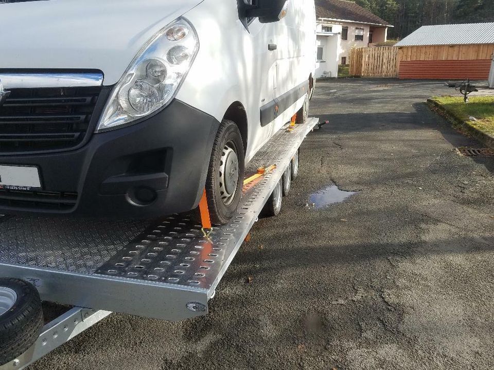 6m- XL Autotransporter Fahrzeugtransporter Anhänger zu vermieten in Neudrossenfeld