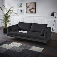 3-Sitzer Sofa Marinus, Echtleder Saddle - Schwarz Niedersachsen - Wolfsburg Vorschau