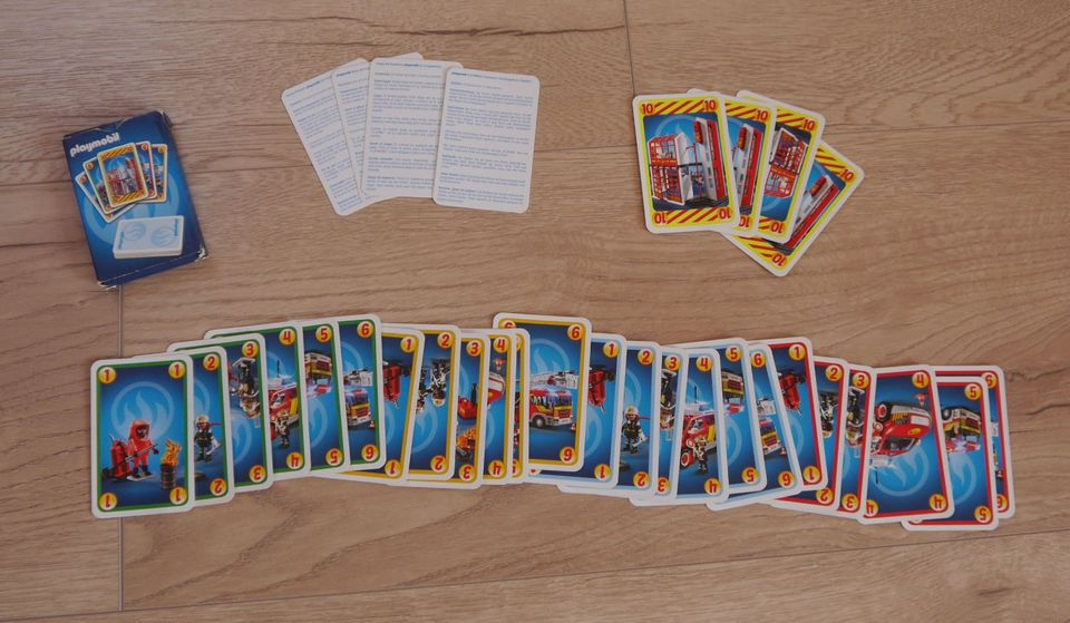 Playmobil Feuerwehr-Kartenspiel in Königsee