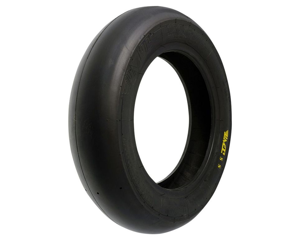 Abverkauf Reifen PMT Slick 100/90-12 R hart EST Roller in Moers