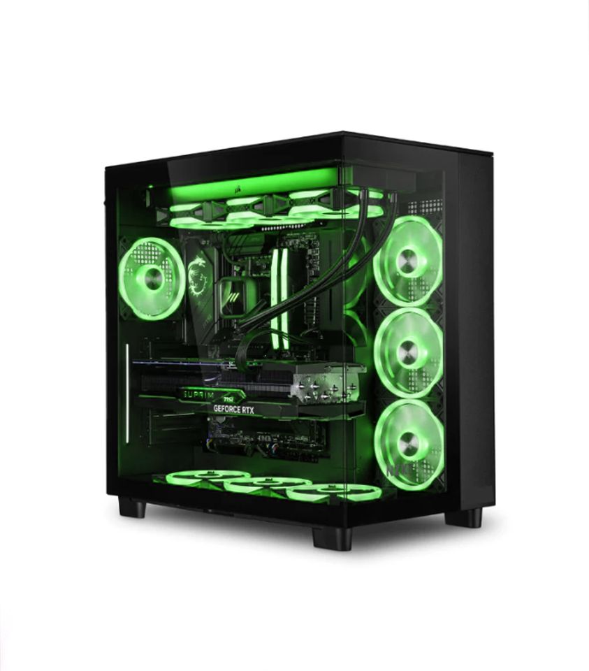 Ultra Gaming PC RGB Workstation | Nvidia RTX 4090 24gb | AMD AM5 Ryzen 9 7950x3D 16x 4,2ghz | 64gb DDR5 RAM | 1 Jahr Garantie | Wifi | Bluetooth | Windows 11 pro | Neu | Warzone MW3 Fortnite in Hamburg