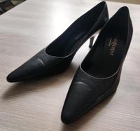 Yves Saint Laurent Damen Pumps High Heels schwarz Leder Gr. 39 Sachsen - Radebeul Vorschau