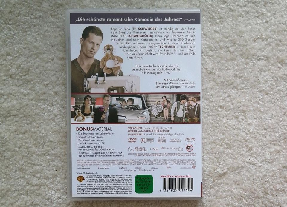 Keinohrhasen * DVD * Til Schweiger in Kiel