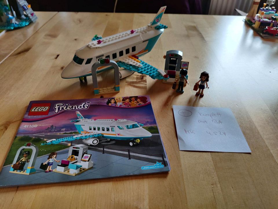 Lego Friends 41100 - Heartlake Jet vollständig mit Anleitung in Recke