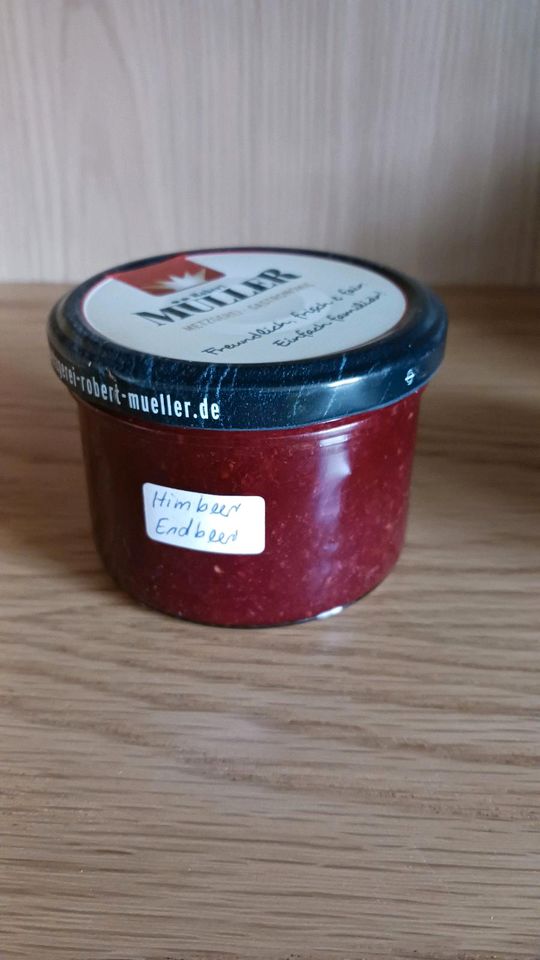 Himbeer-Erdbeer Marmelade, Hausgemacht in Ehrenberg (Rhön)