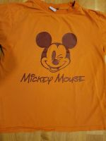 Micky Maus mouse tshirt gr.140 orange Nordrhein-Westfalen - Oberhausen Vorschau